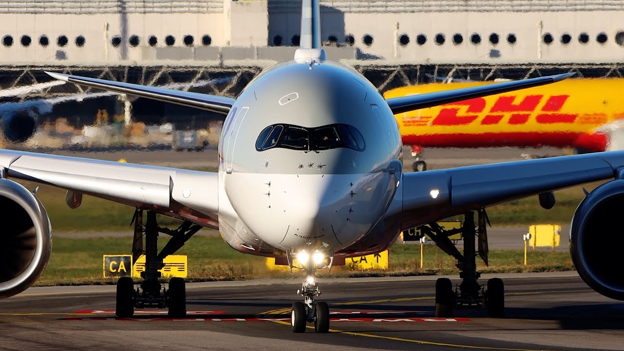 Milan Malpensa Airport plane spotting 15min