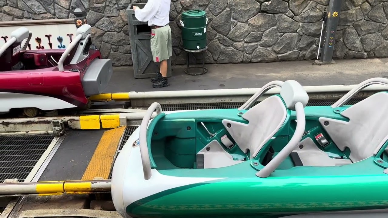 Matterhorn Bobsleds (Fantasyland Side) ride at Disneyland 2024 09 15