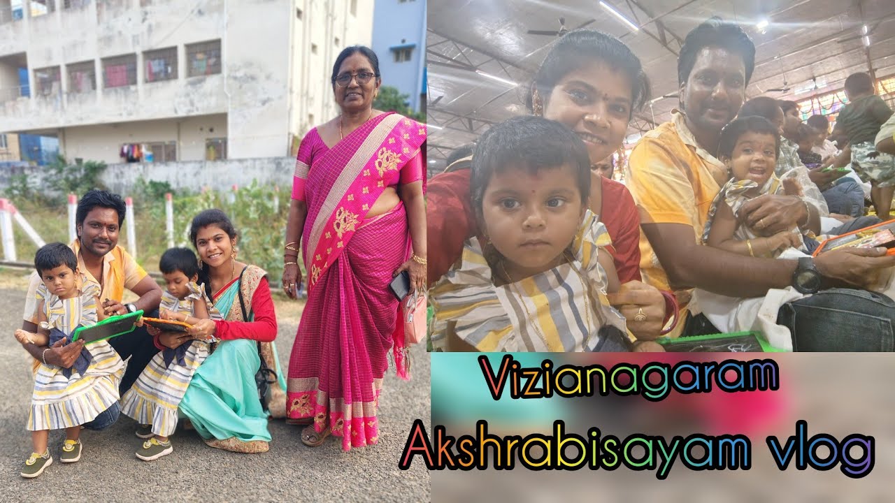 Akshrabisayam vlog || vizianagaram || ramnarayan Temple || sangavi anil vlogs 