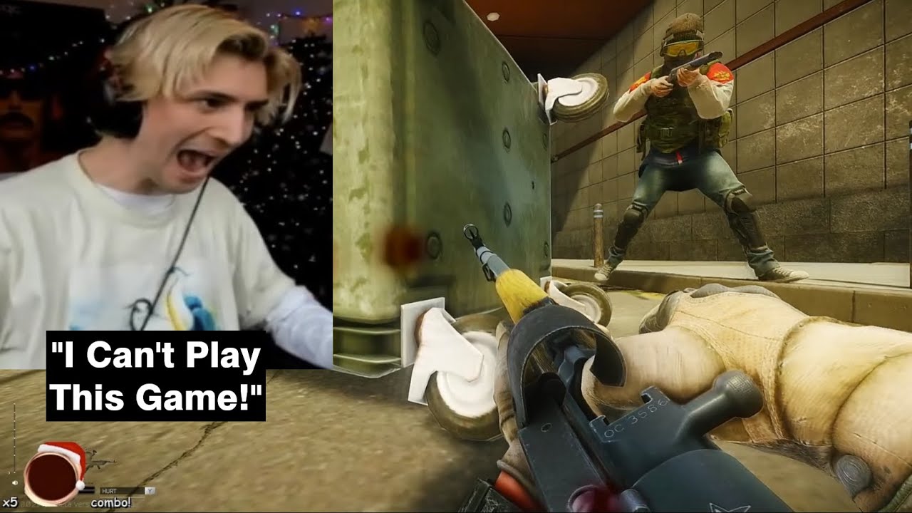 xQc Soy, Broke & Malding Then Rage Quit Playing Escape From Tarkov