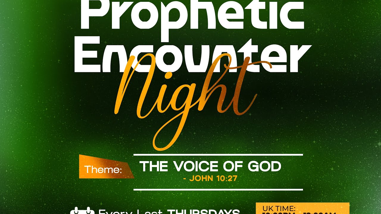 PROPHETIC ENCOUNTER NIGHT