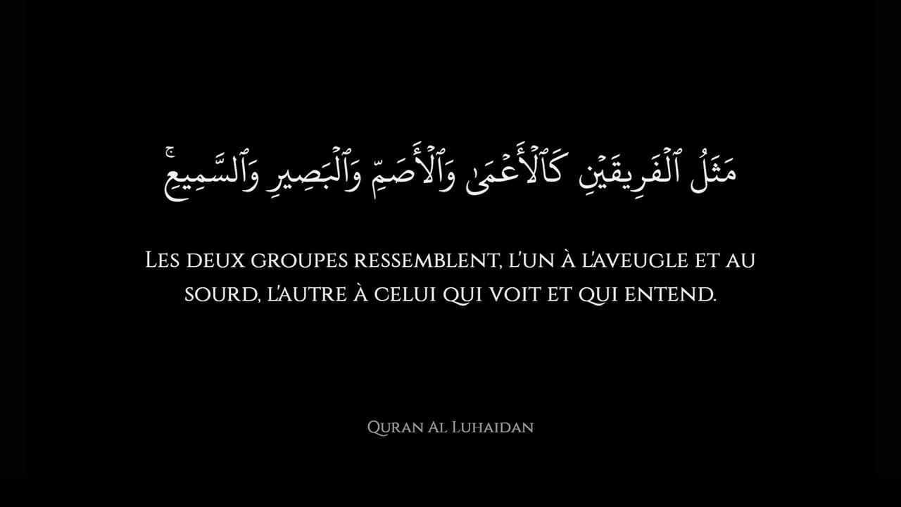 Récitation appaisante de Sourate Hud (11) de Salman Al Utaybi, Coran avec Traduction en Français