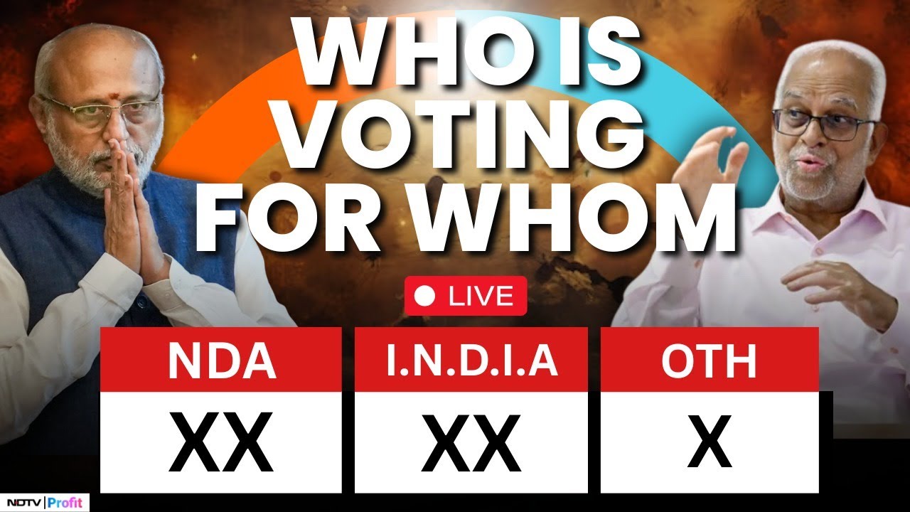 Vice President Elections 2025 LIVE | Who Will Win The VP Race? | Vice President Of India Elections