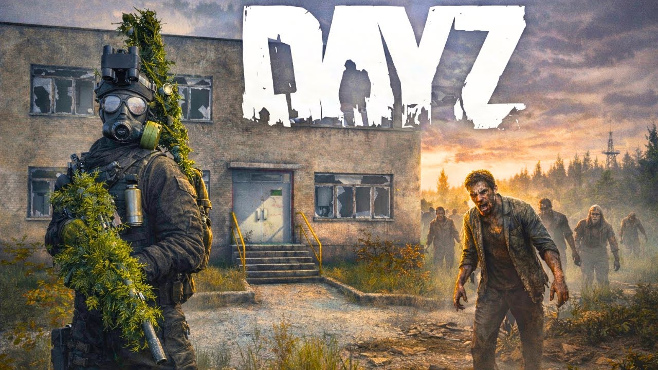 TRAPPED in a WAR ZONE on DayZ OFFICIAL servers! DayZ PS5