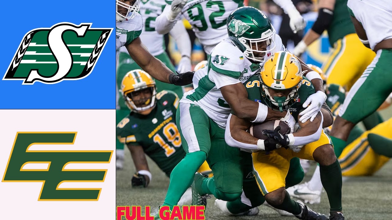 Saskatchewan Roughriders vs Edmonton Elks | FULL GAME | July 23, 2026 | CFL Week 8 TODAY