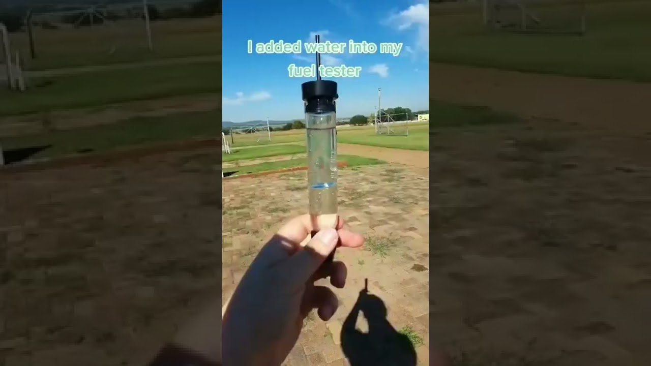 What fuel contamination looks like ⛽
