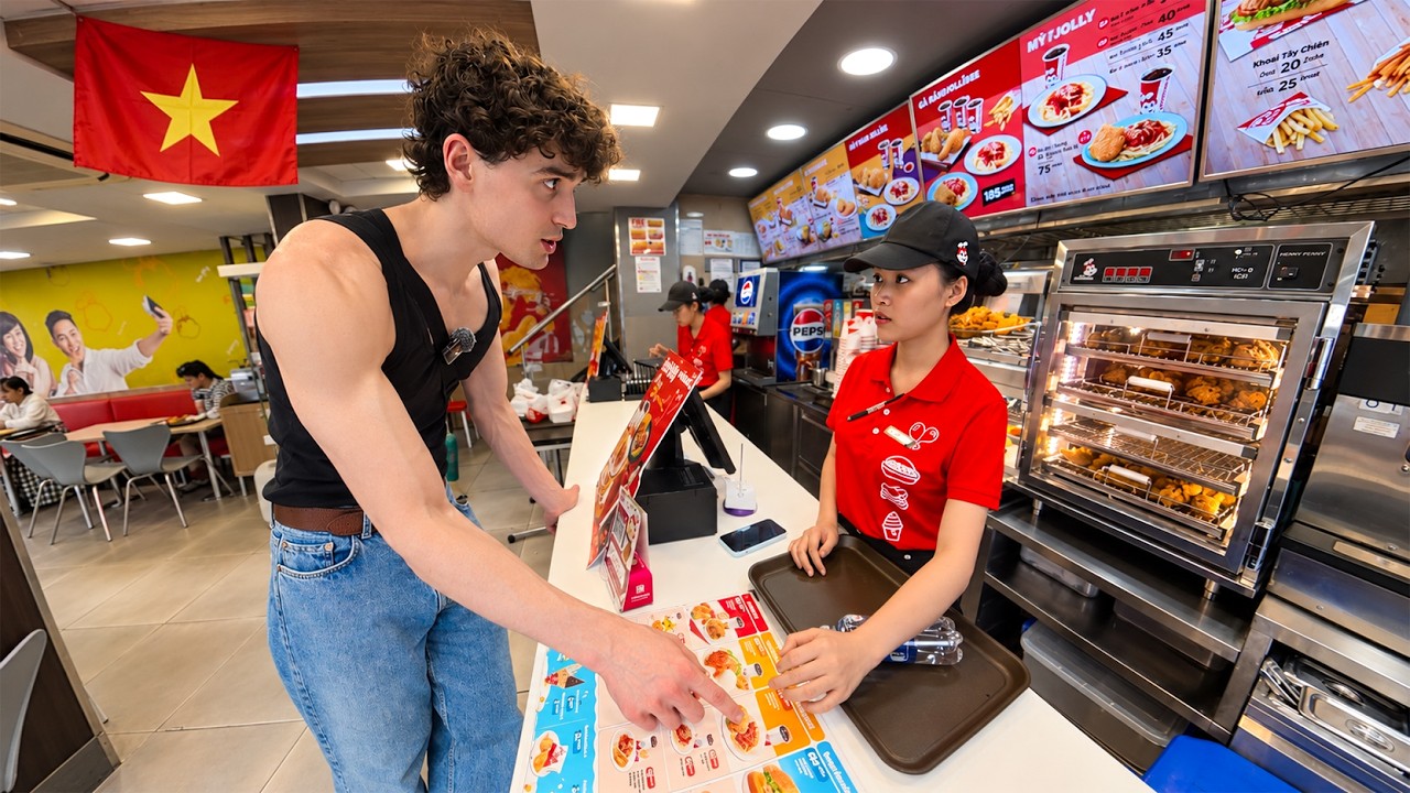 I Tried Jollibee in Vietnam