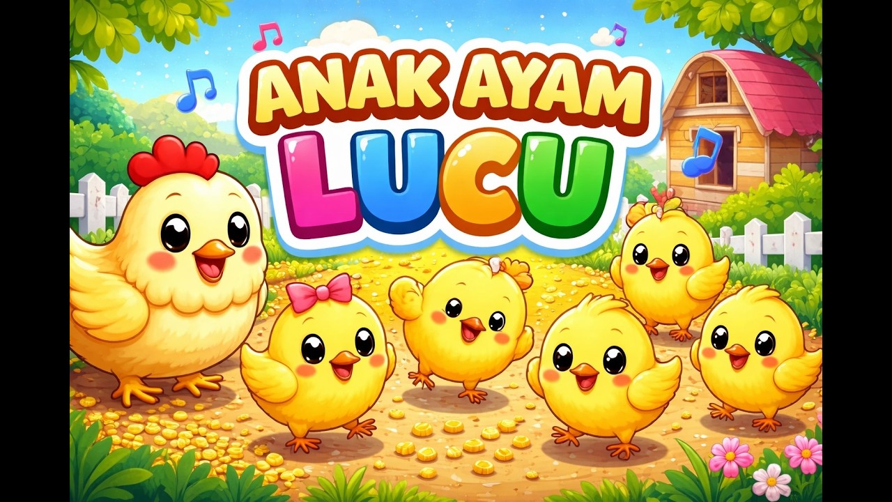LAGU ANAK | AYAM AYAM LUCU