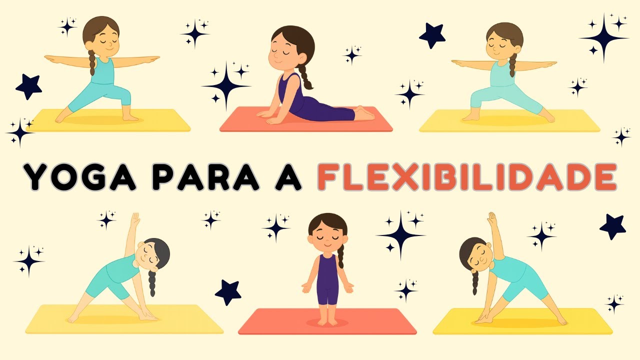 Yoga para Crianças | Posições Fáceis para Força e Flexibilidade | Yoga para Iniciantes