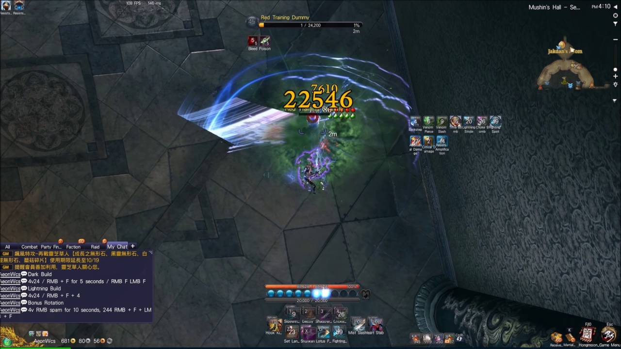 [TW] BnS Assassin Rotation. Dark + Light