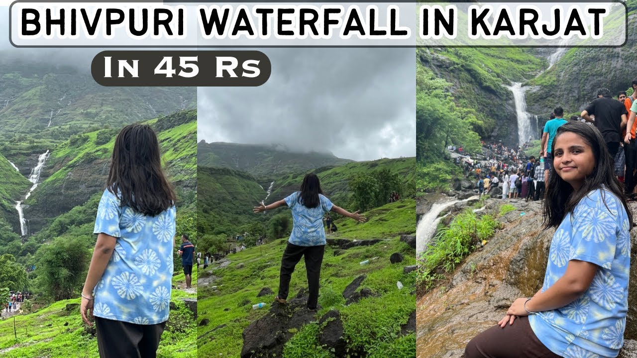 Bhivpuri Waterfall In karjat | How to Reach Bhivpuri Waterfall From Mumbai