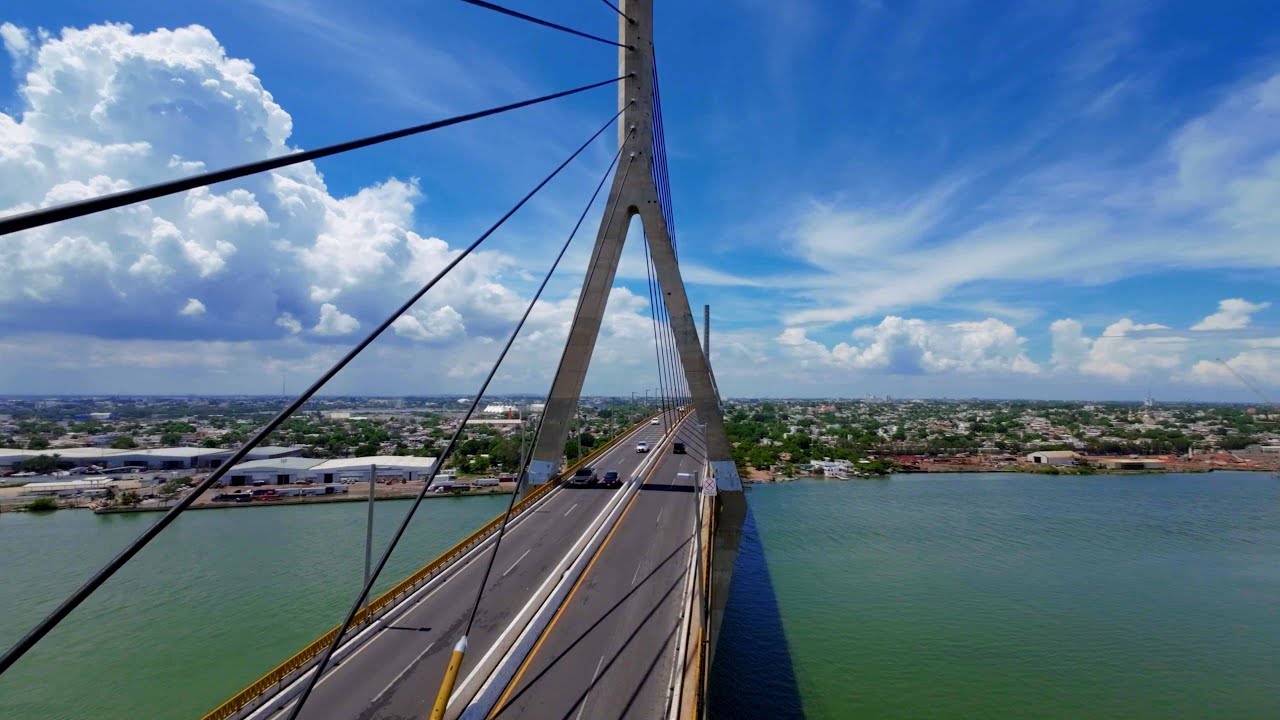 Tampico Tamaulipas desde la perspectiva de un ave