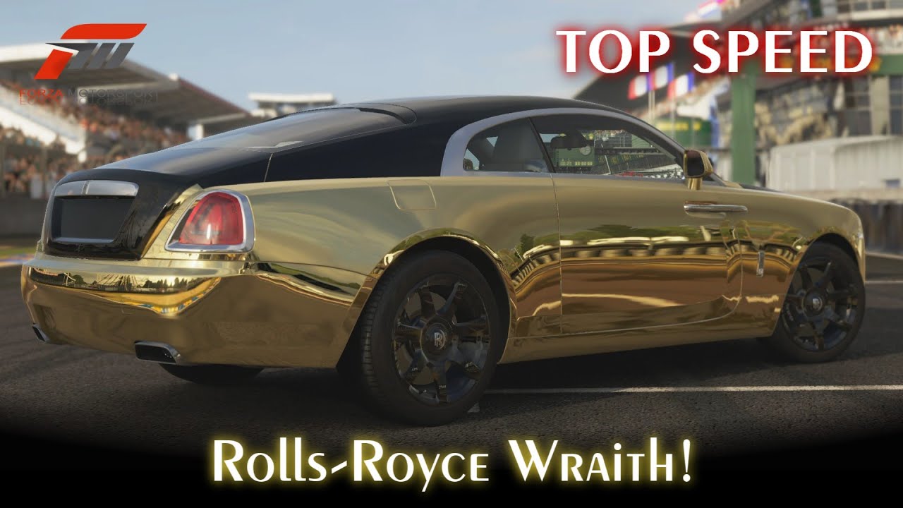 Top Speed: Rolls-Royce Wraith! | Forza Motorsport 5 [PT-BR]