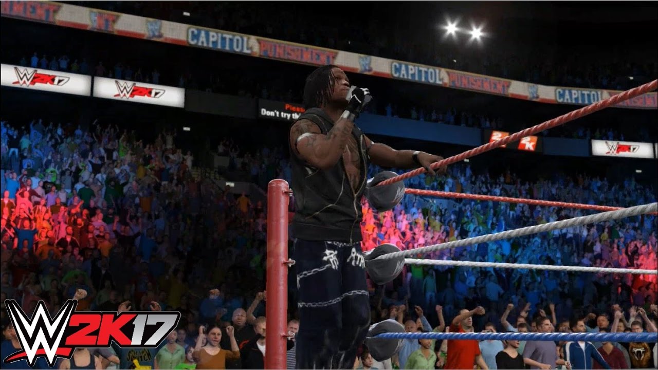 WWE 2K17 - John Cena vs. R-Truth: WWE Championship | PS4 Gameplay