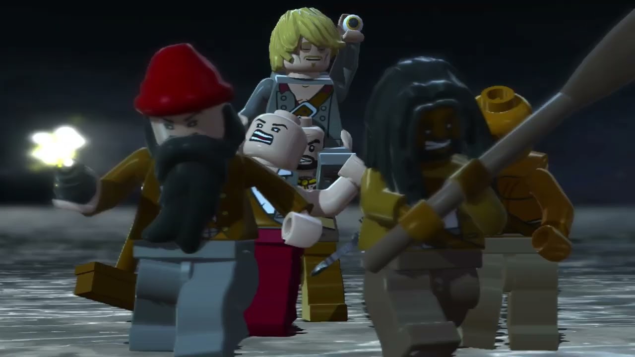 LEGO Pirates Of The Caribbean Джэк воробей прохождение (PC) #1
