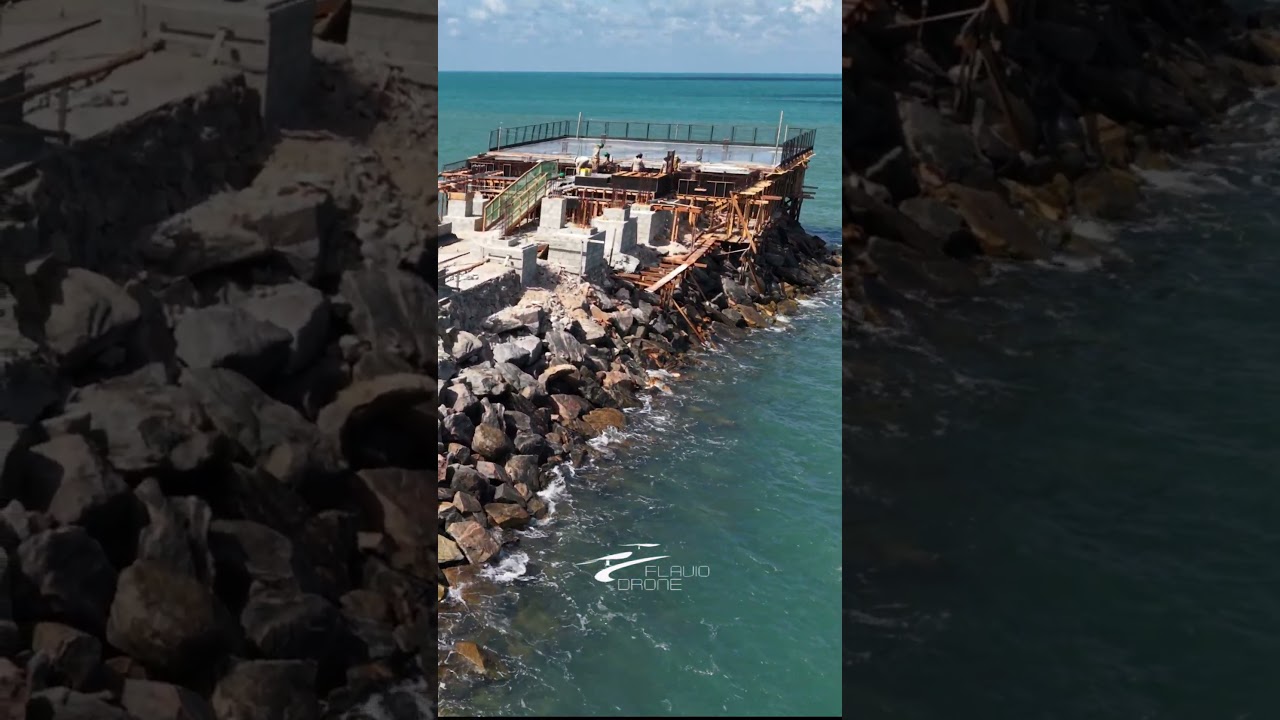 OBRAS DO ESPIG&Atilde;O DA AV. RUI BARBOSA EM FORTALEZA-CE