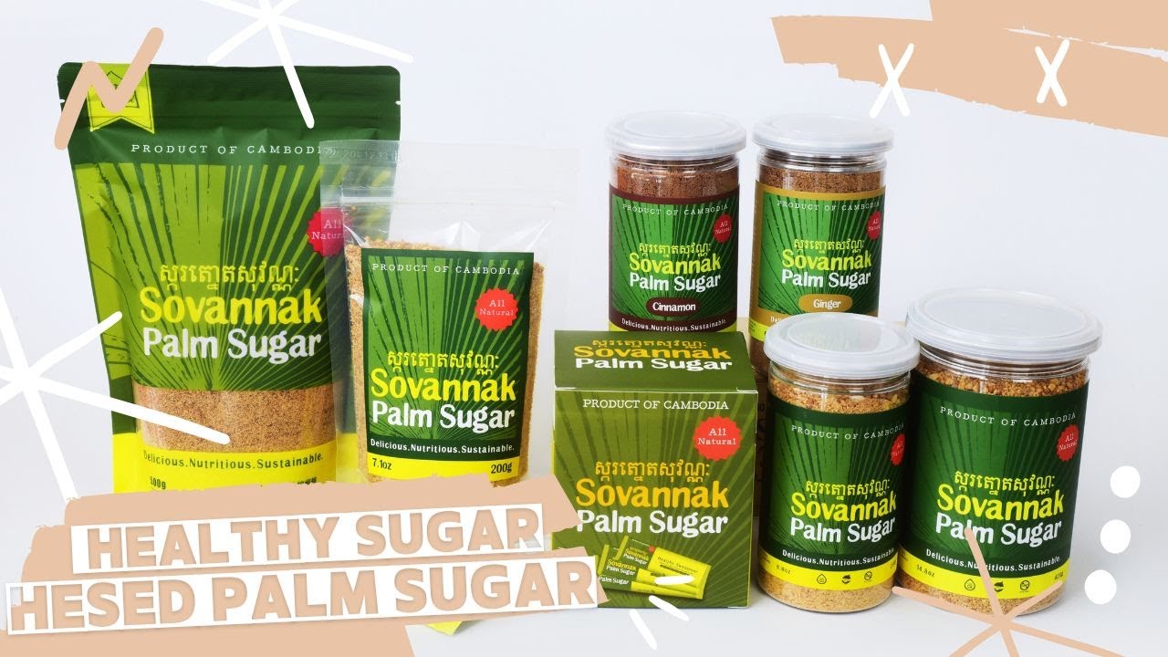 Sovannak Palm Sugar. the world's healthiest sugar, Cambodia's Palm Sugar!