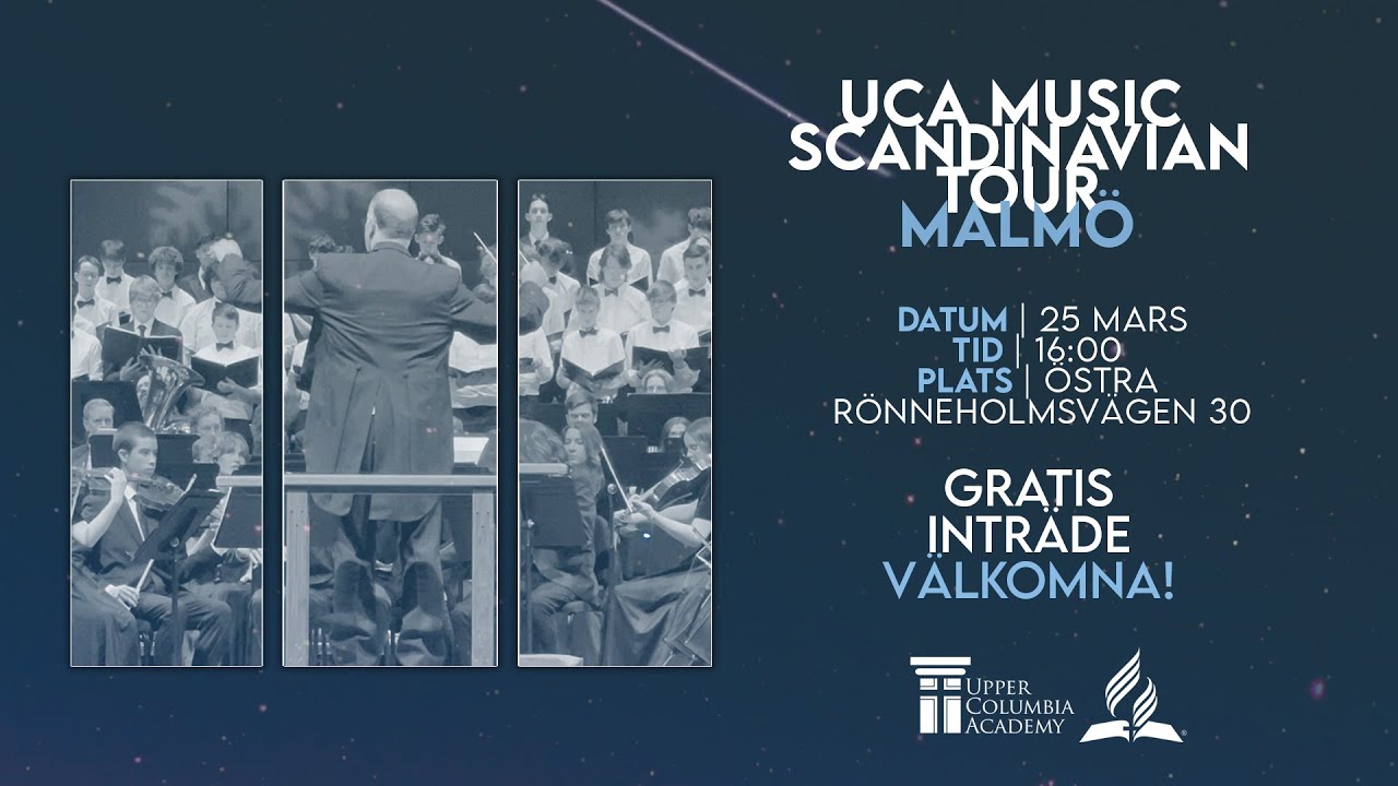 Konsert av ungdomar från Upper Columbia Academy / Concert by youth from Upper Columbia Academy, USA.