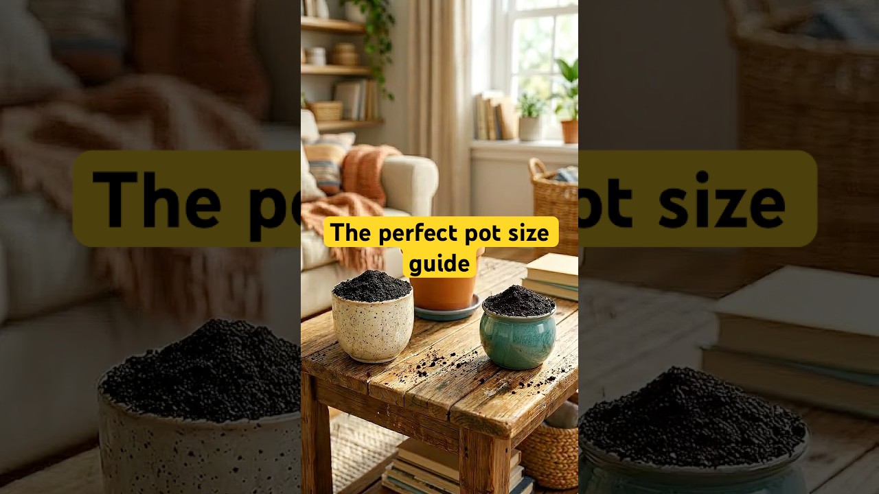 Perfect Pot Size Guide 🌿