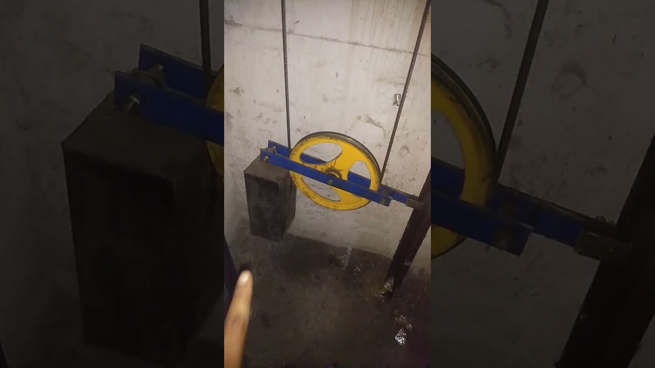 Hight speed elevator OSG Pulley Noise in pit
