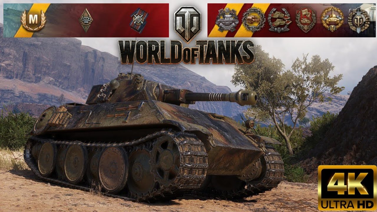 VK 28.01 with 10.5 cm L/28 Domination: 6 Kills, 3.9k Damage on El Halluf Map - World of Tanks!
