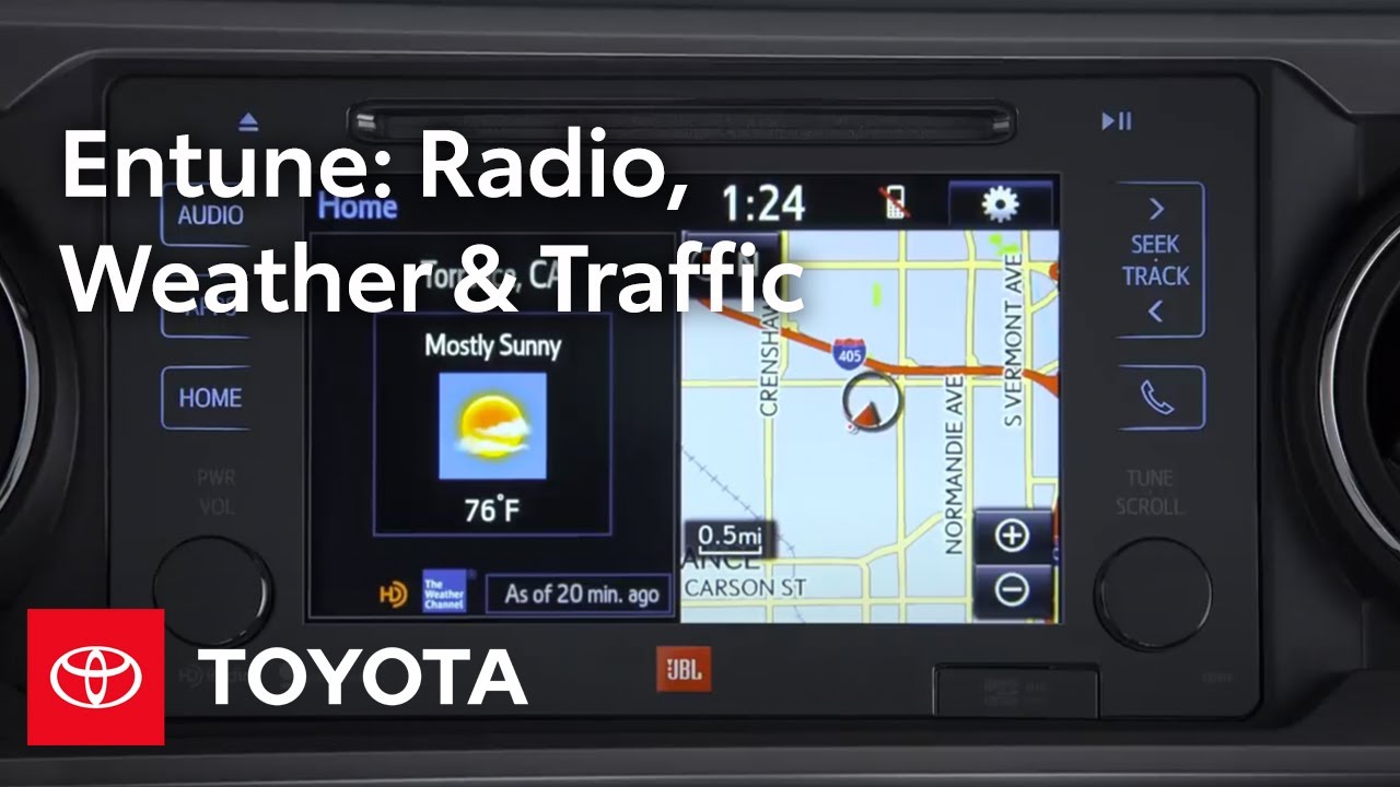 Toyota Entune l HD Radio, Weather, and Traffic | Toyota