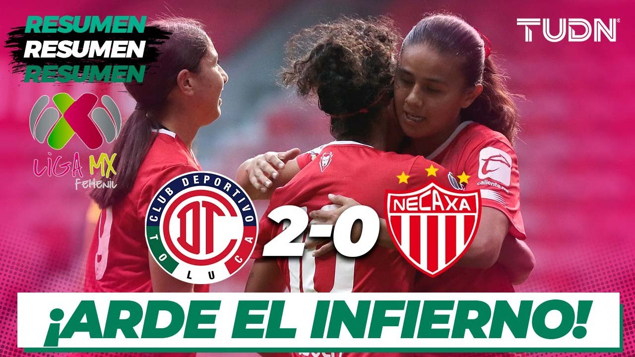 Resumen y goles | Toluca 3-2 Necaxa | AP2023-J8 | Liga Mx Femenil | TUDN