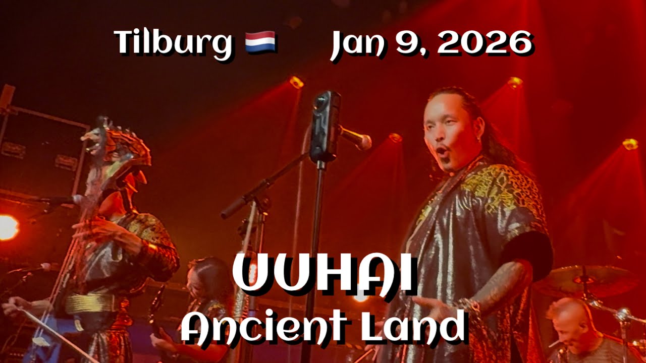 Uuhai - Ancient Land @013 Poppodium, Tilburg, NL 🇳🇱 Jan 9, 2026 LIVE HDR 4K