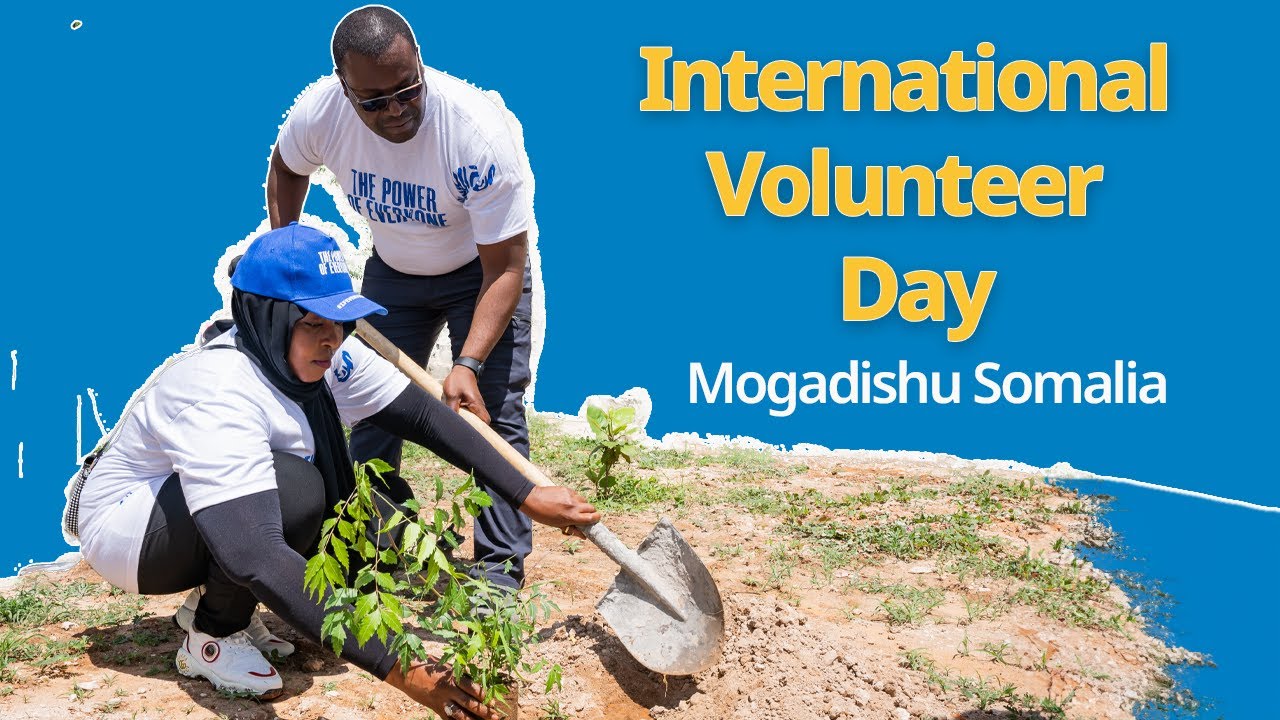 How we commemorated the International Volunteer Day in Mogadishu Somalia || UN Volunteers