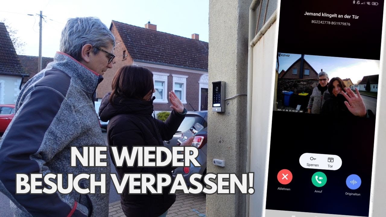 Wir testen die EZVIZ HP7 Pro Video-Türklingel - Lohnt sich das? 🏡