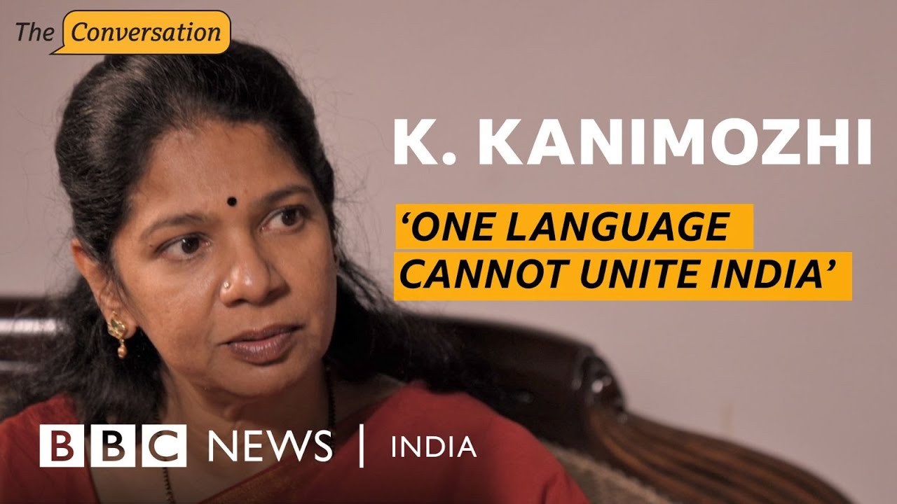 K. Kanimozhi on delimitation and Hindi 'imposition' | BBC News India