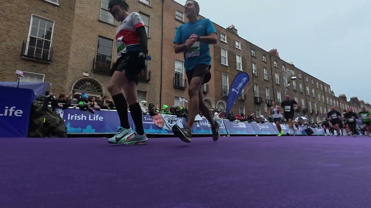 Irish Life Marathon Dublin 2025 — ВРЕМЯ ФИНИША: 4 ч:03 мин. — 4 ч:25 мин. (04)