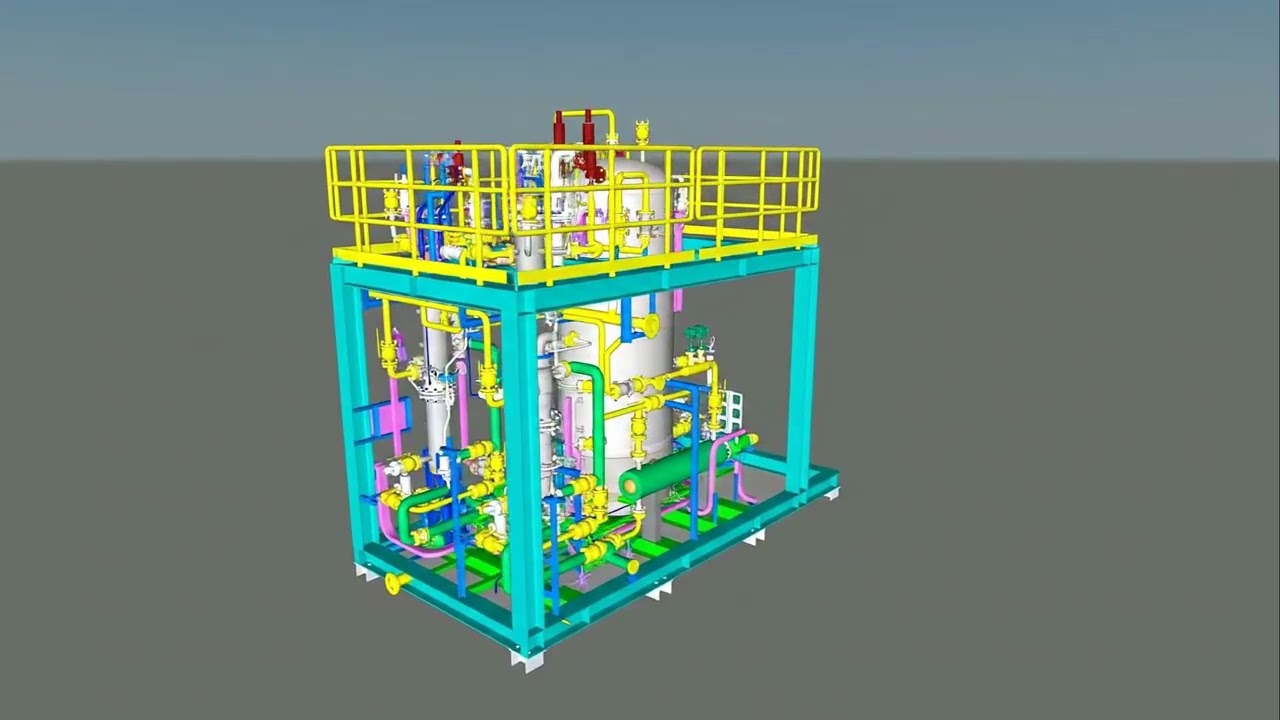 FUEL GAS SKID ANIMATION