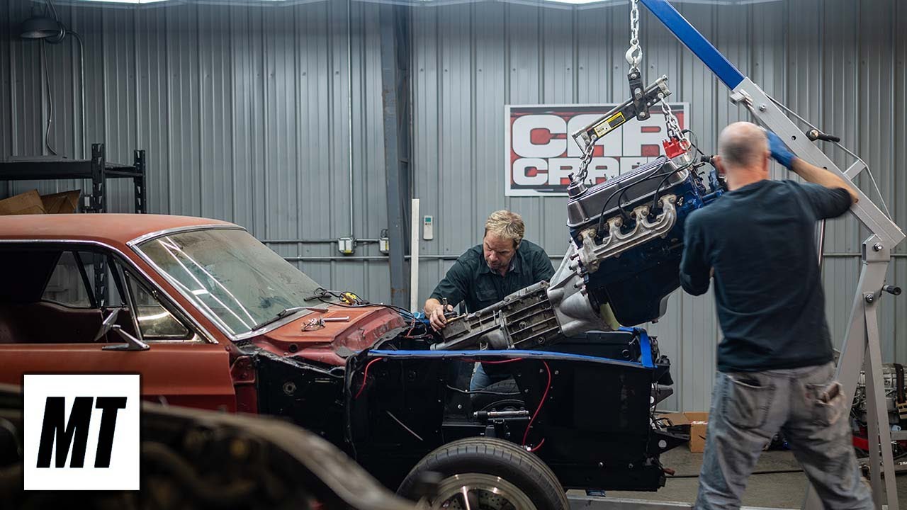Swapping in a 351 Windsor into Cruiser Project! | Car Craft TV Mustang Part 2 | MotorTrend