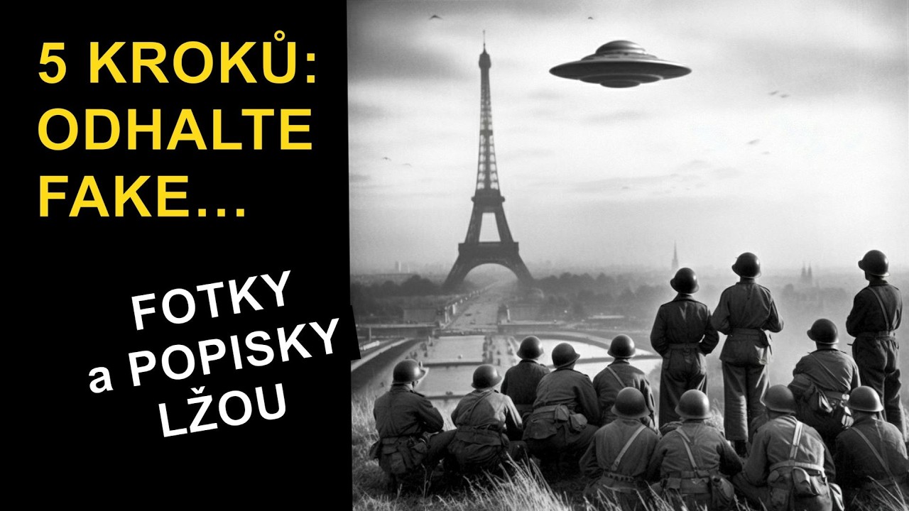 UFO nad Paříží? • 5 způsobů, jak poznat digitální podvod | Falešné fotky vs. realita