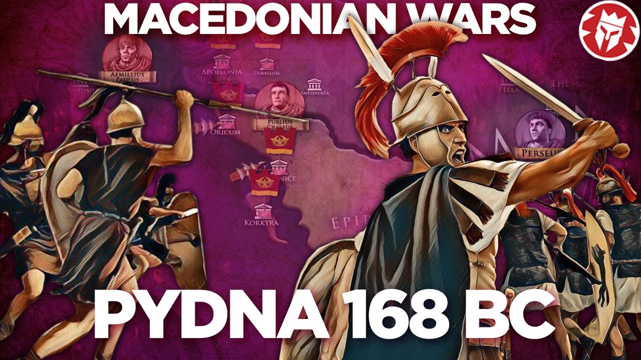 Battle of Pydna 168 BC - Macedonian Wars DOCUMENTARY
