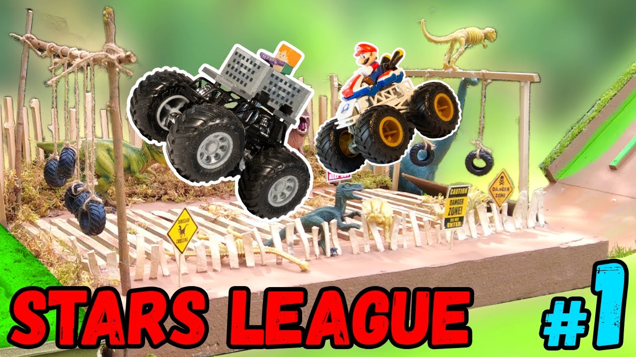 Tournament #1: STARS LEAGUE Team Championship 25/26 CUSTOM Hot Wheels MONSTER TRUCK Racing Minecraft