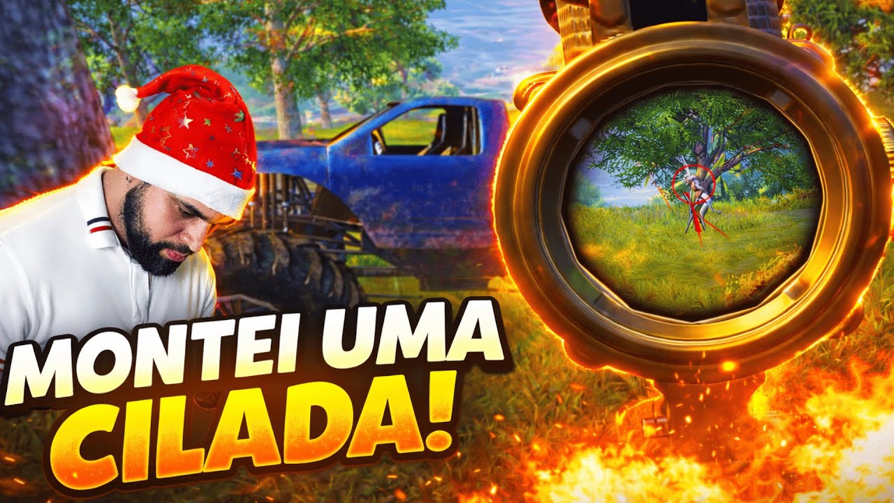 O JOGO VIROU! QUEM VAI SER PEGO DESTRAÍDO É VOCÊ! PUBGMOBILE