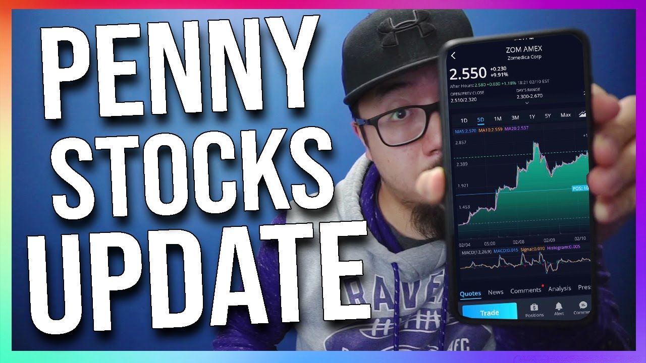 WeBull - Penny Stocks & Small Portfolio Update