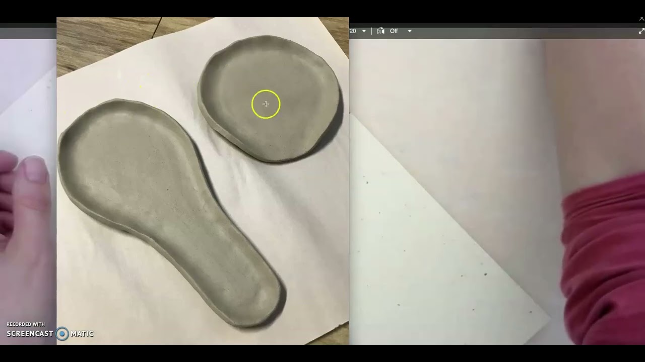 Starting the Sgraffito Spoon rest project