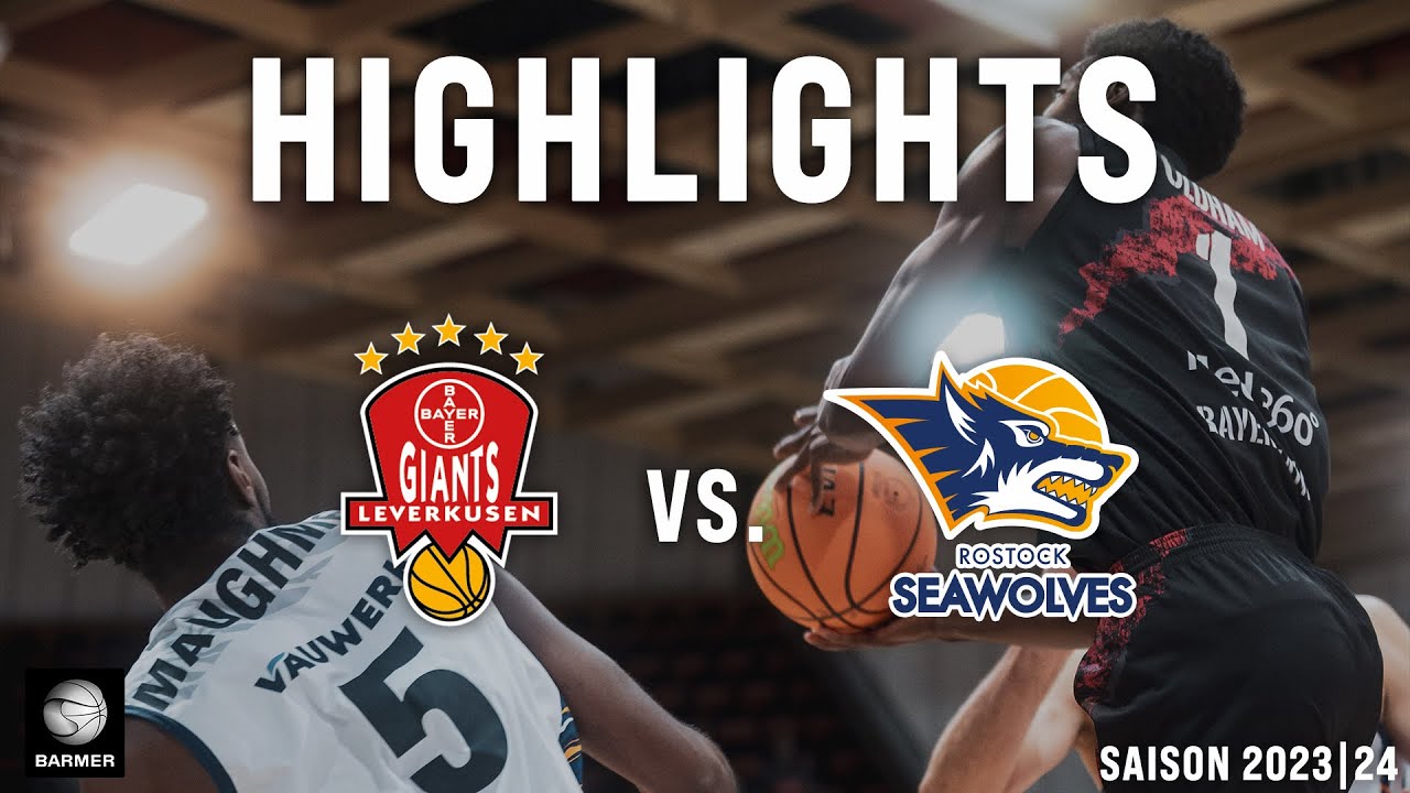 BAYER GIANTS Leverkusen : Rostock Seawolves Academy | Highlights | ProB | Saison 2023/24