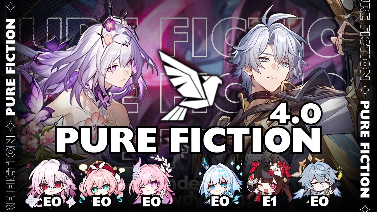 NEW Pure Fiction 4.0 ✦ Stage 3 & 4 ✦ Ez 80000 ✦ Honkai Star Rail 4.0