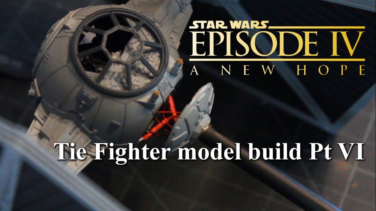 Revell 1/48 Tie Fighter Pt VI Base and Electronics