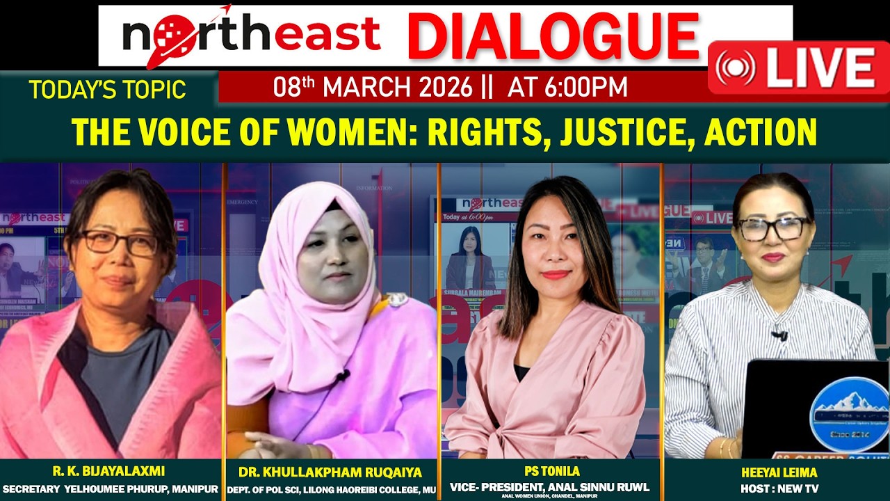 THE VOICE OF WOMEN: RIGHTS, JUSTICE, ACTION || ON NORTHEAST DIALOGUE 08|03|26[LIVE]