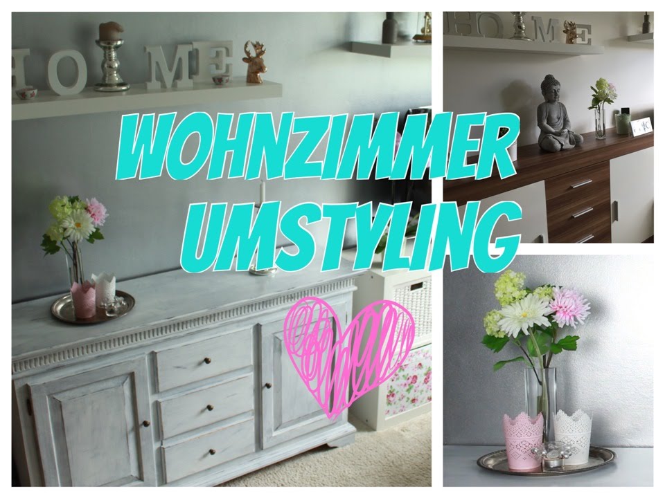 WOHNZIMMER UMSTYLING ☆  - streichen & einrichten | Shabby Chic, Vintage | NicolettinisBeautyLounge