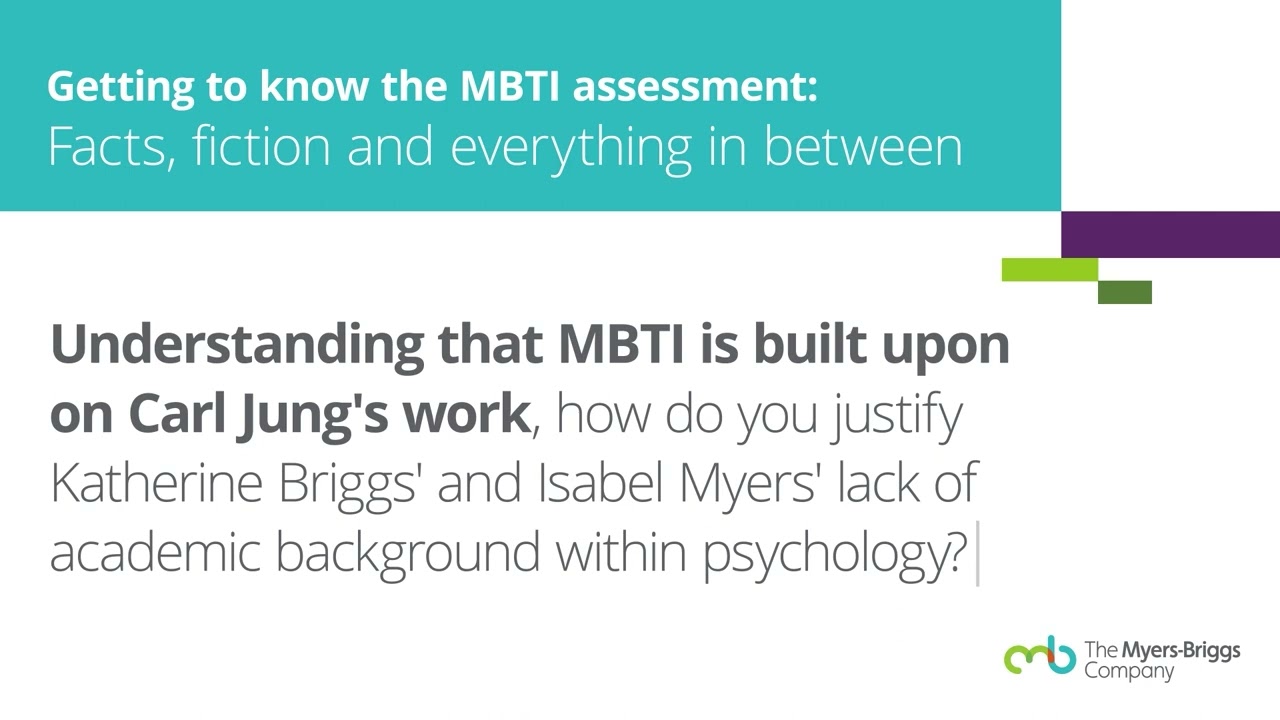 MBTI assessment founders Briggs and Myers didn't have psychology degrees...