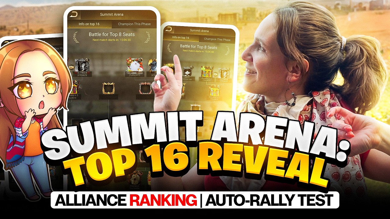 🔴 Summit Arena Top 16 & Alliance Ranking 👀 + Announcement For Birthday Stream 🙂&zwj;↕️
