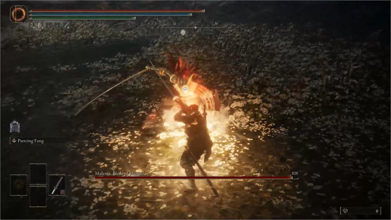 エルデンリング（MOD使用：Sekiro Deflect and Dodge）/ ミケラの刃、マレニア