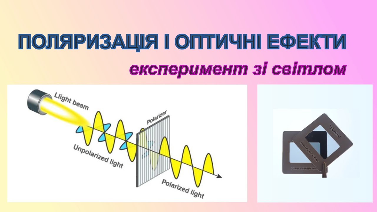 Поляризація і оптичні ефекти: експеримент зі світлом
