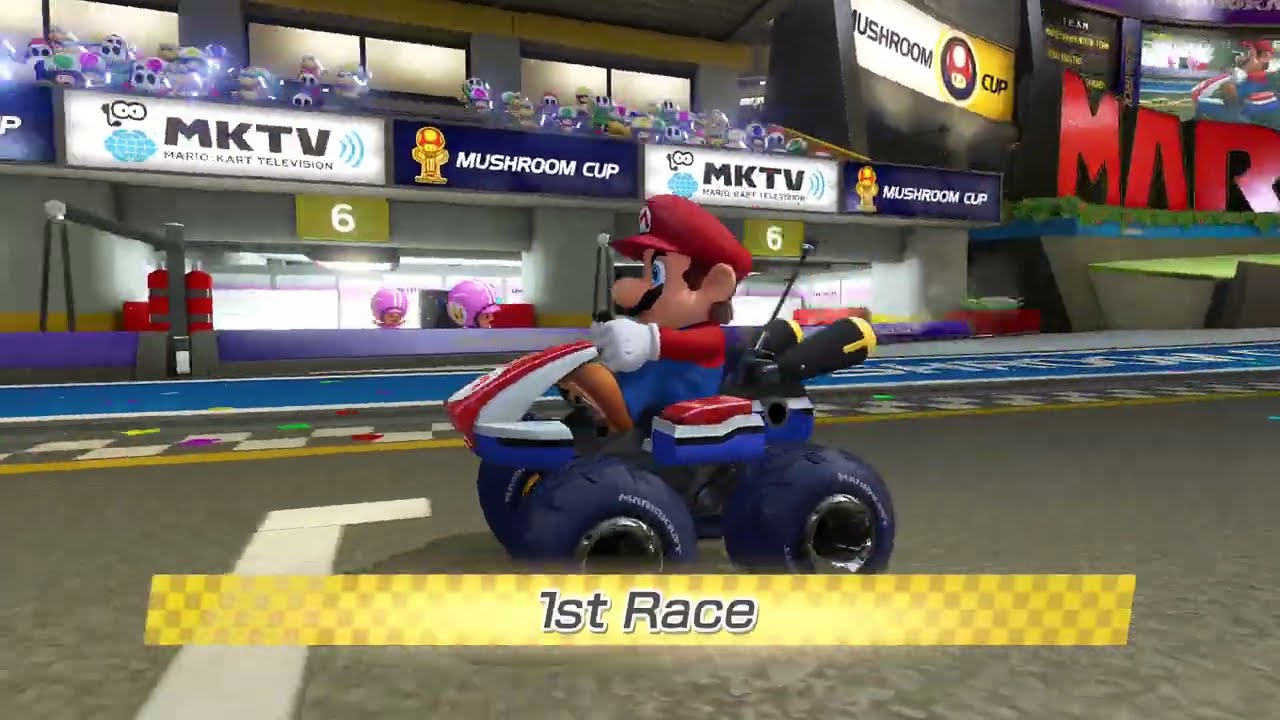 Mario Kart 8 Deluxe Gameplay  4K  60FPS  Nintendo Switch